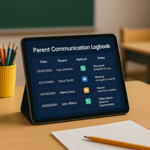 Parent Communication Logbook